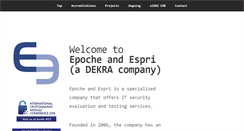 Desktop Screenshot of epoche.es